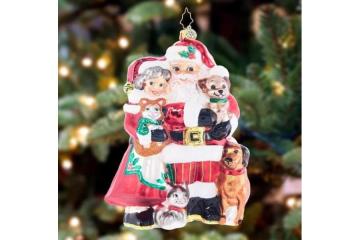 Buy Christopher Radko Santa Ornaments Good Friday Deals at A Coastal Christmas
