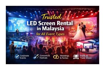 Trusted LED Screen Rental in Malaysia for All Event Types