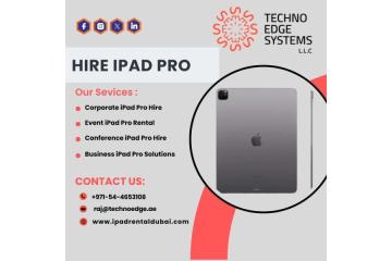Fast Hire iPad Pro Setup for Events and Teams Dubai