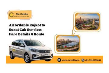 Book Rajkot to Surat Cab Service | Rajkot to Surat Taxi - Mr. Cabby