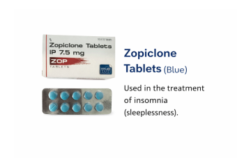 Order Zopiclone Blue 7.5 mg tablets in the UK -  Sleep and Anxiety Relief