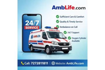 Reliable Ambulance Service in India – 24/7 Emergency Medical Support by AmbLife