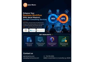 Enhance Your Business Workflow With Spiral Mantra's DevOps Consulting Services