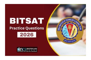 BITSAT 2026 Practice Questions
