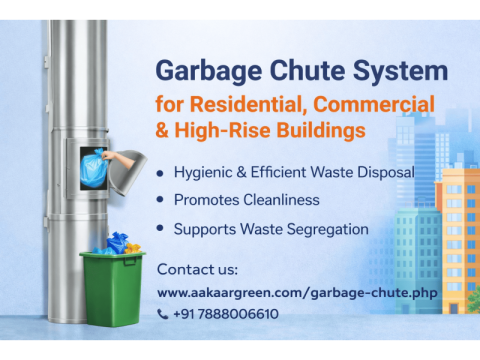 Garbage Chute System for Residential, Commercial & High-Rise Buildings