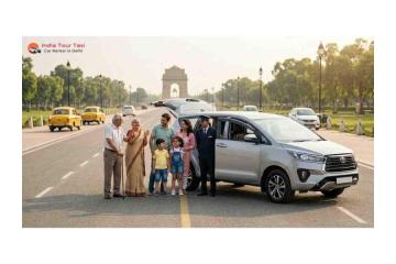 Premium Innova on rent in Delhi for comfortable family travel