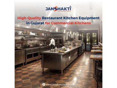 High-Quality Restaurant Kitchen Equipment in Gujarat for Commercial Kitchens