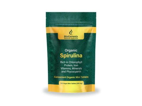 Organic Spirulina Mini Tablets, 300