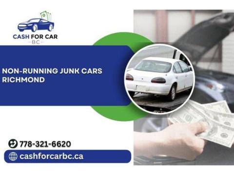 Non-Running Junk Cars Richmond – Instant Cash
