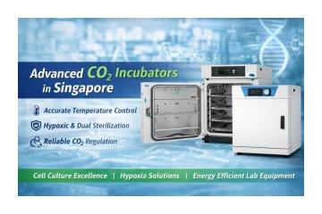 Laboratory CO2 Incubators in Singapore for Precision Cell Culture