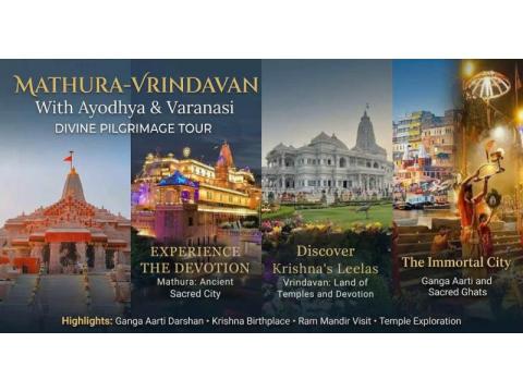 Mathura Vrindavan Tour with Ayodhya Varanasi