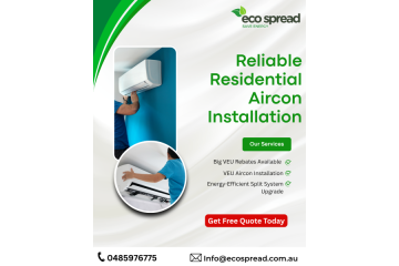 Professional Residential Cooling System Installation – Ecospread