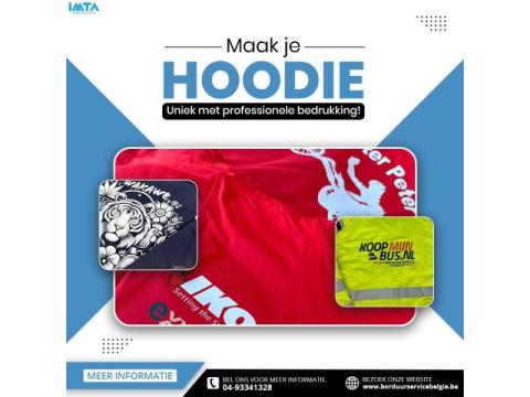 Maak je Hoodie Uniek Met Professionele Bedrukking !
