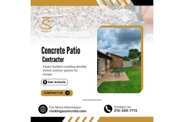 Concrete Patio Contractor in San Antonio