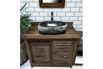 Natural Stone Bathroom Designs by The Stone Sink Company