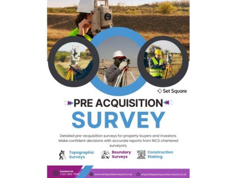 What Is a Pre Acquisition Survey?