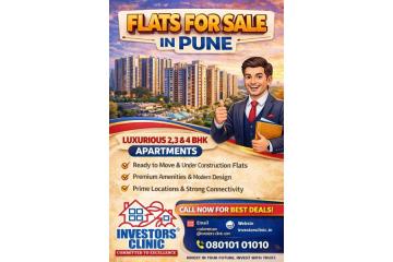 Premium Flats for Sale in Pune | Luxury 2, 3 & 4 BHK Apartments