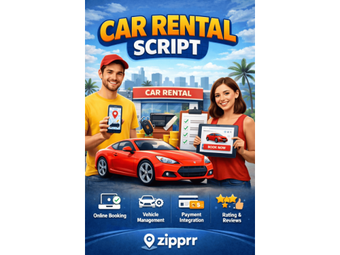  Start Your Own Car Rental Business with a Turo Clone from Zipprr!