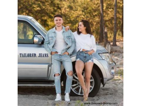 Custom Blue Jeans | Custom Jeans | Tailored Jeans