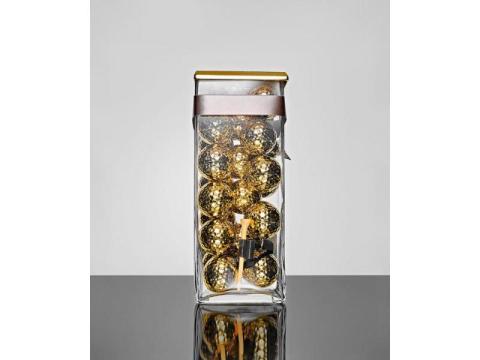 Gold golf ball