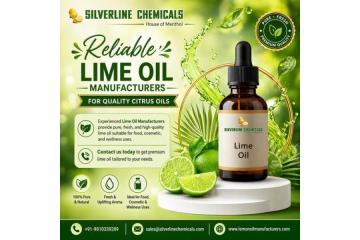 Reliable Lime Oil Manufacturers for Pure & Fresh Citrus Oil Solutions