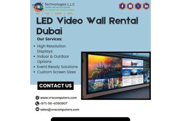 Need LED Video Wall Rental Dubai Fast?