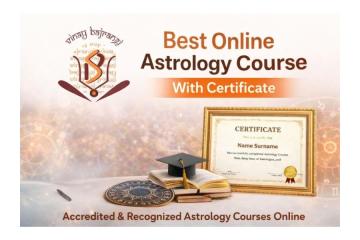 Register for Best Online Astrology Course with Certificate