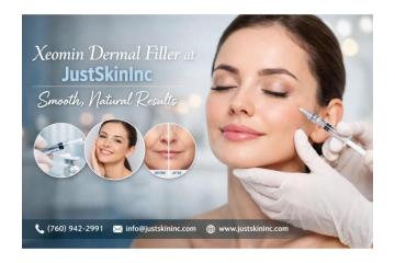 Xeomin Dermal Filler at JustSkinInc – Smooth, Natural Results