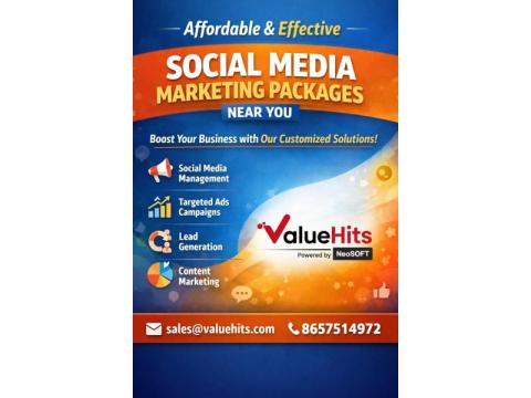 Affordable & Effective Social Media Marketing Packages Near You - ValueHits