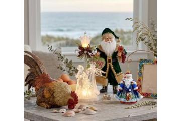 Shop Premium Coastal Christmas Decorations for Elegant Home Decor at A Coastal Christmas