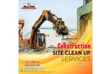 Construction Site Clean-Up Services for Safe and Efficient Project Completion
