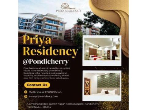 Are You looking for Priya Residency Pondicherry booking?