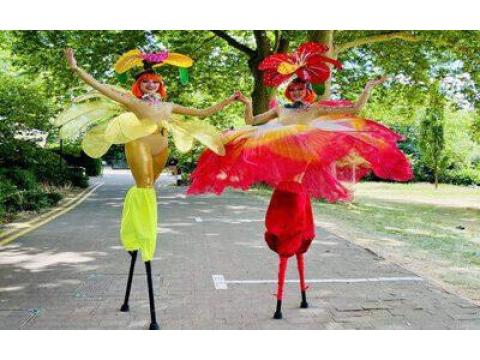 Stilt Walkers for Hire | Circus Stardust Entertainment