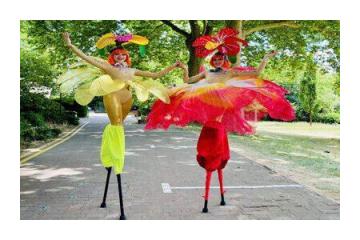 Stilt Walkers for Hire | Circus Stardust Entertainment