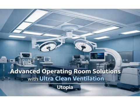 Advanced Operating Room Solutions with Ultra Clean Ventilation