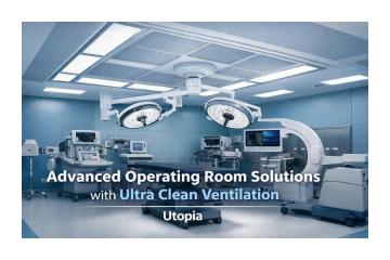 Advanced Operating Room Solutions with Ultra Clean Ventilation