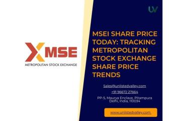 Metropolitan Stock Exchange Share Price Today | MSEI Unlisted Share Price Updates