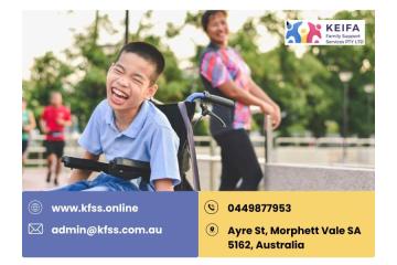 Disability Support Services Adelaide – Keifa Family Support Services
