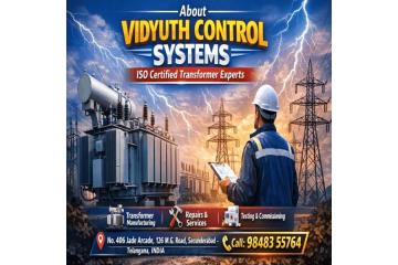 About Vidyuth Control Systems | ISO Certified Transformer Experts