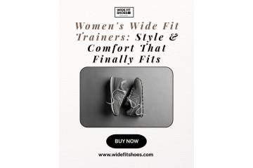 Shop Women's Wide Fit Trainers Online