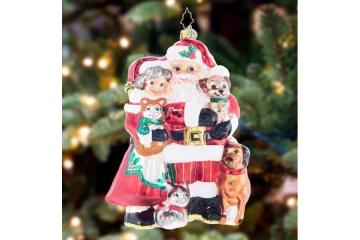 Buy Luxury Christopher Radko Santa Ornaments for Home Decor in USA – A Coastal Christmas