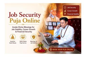 Online Puja Booking for Strong Career Protection