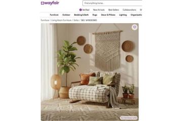 Wayfair Tartan Accent Chair | Convertible Lounger & Guest Bed