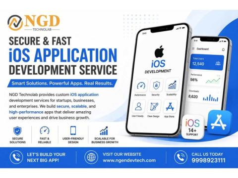 Secure & Fast iOS Application Development Service | NGD Technolab