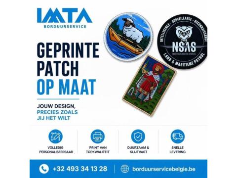 Geprinte Patch op Maat – Jouw Design, Precies Zoals Jij Het Wilt