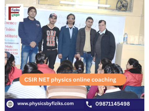 CSIR NET Physics Online Coaching for Flexible Learning