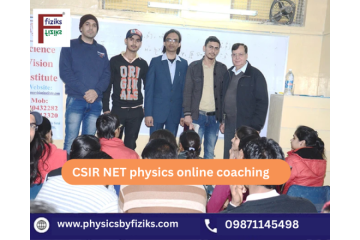 CSIR NET Physics Online Coaching for Flexible Learning