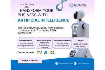Expert Artificial Intelligence Development services in India | Teleglobal 