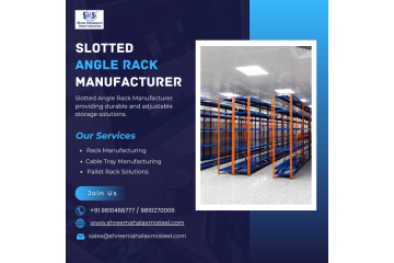 Slotted Angle Rack Manufacturer in India – Durable & Adjustable Storage