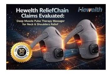 Hewelth Shoulder Massager Reviews: Advanced Relief for Neck!